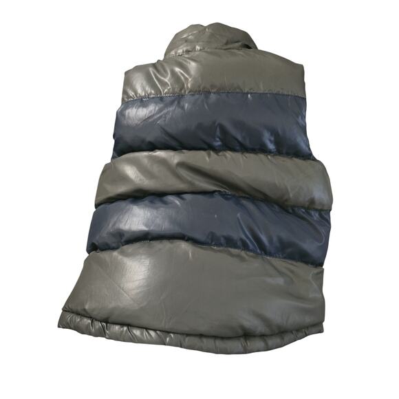 NEW Boys Children's Place Gray & Navy Blue Puffer Vest NWOT 18 Months - Picture 1 of 2